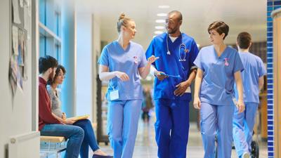 Doctors In Corridor