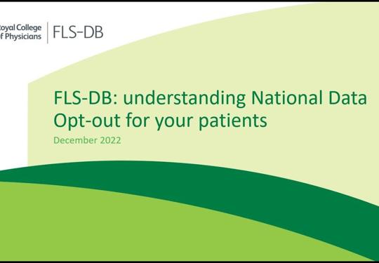 FLS DB National Data Opt Out