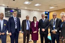 Mumtaz Patel Meets Team At Queen’S Hospital In Romford