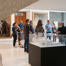 Visitors On A Guided Tour Of The Rcp