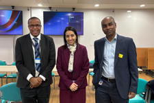 Mumtaz Patel Visit To Queens Hospital In Romford V1