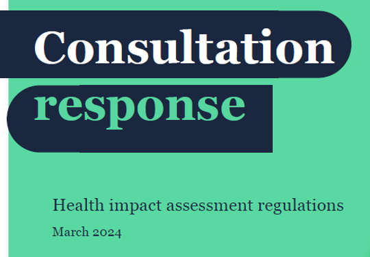 Health Impact Assessment Regulations